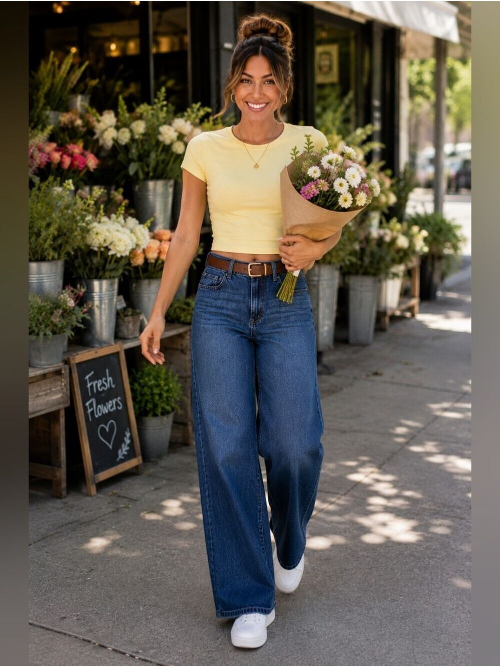 Aeropostale High Rise Wide Leg Jeans NWT Size 10 Dark Wash Vintage-Inspired - Picture 9 of 13